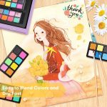 Art Supplies, iBayam 150-Pack Deluxe Wooden Art Set Crafts Drawing Painting Kit with 1 Coloring Book, 2 Sketch Pads, Creative Gift Box for Adults Artist Beginners Kids Girls Boys - Image 5